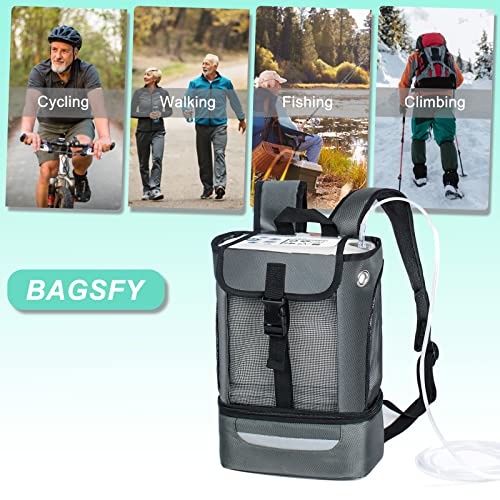Image of BAGSFY Upgraded Oxygen Concentrator Backpack for Inogen One G5, G3, Lightweight Machine Carrying Bag for Inogen One G5 Accessories and Battery.