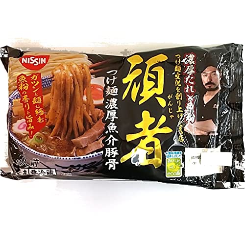 [冷蔵]日清食品チルド頑者　つけ麺　濃厚魚介豚骨　２人前のサムネイル