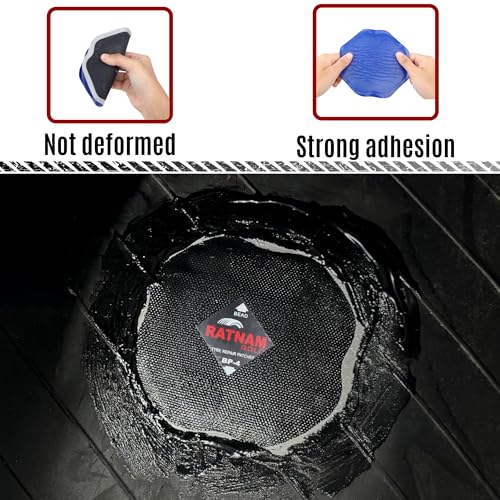 Image of Bias Ply Tyre Repair Patch 4 NO - Box of 5 Pcs | Heavy-Duty, Reliable Tyre Tube Puncture Repair for Trucks, Buses, Tractors, Commercial Vehicles | Durable Rubber Patches for Workshop Use
