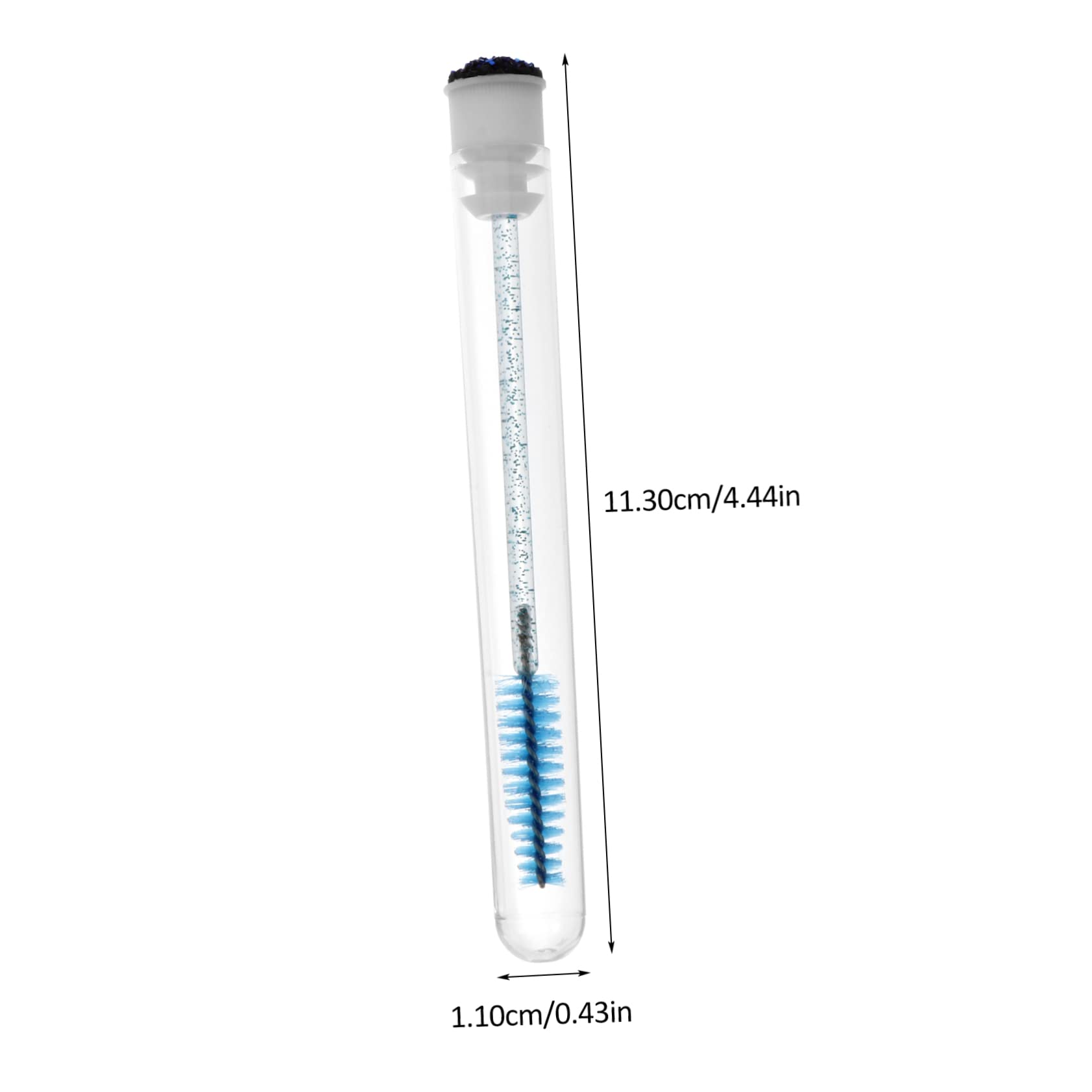 CANIGHT Professional Eyelash Applicator Brush Set 10pcs Eyebrow Brush Tube for Lash Extensions