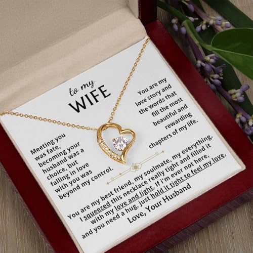 Jewelry - Forever Love Necklace, To My Soulmate, Romantic Gift For Wife4