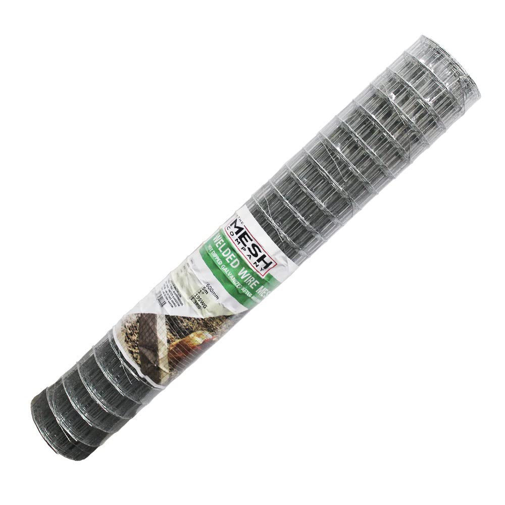 Buy 1"x1" Welded Wire Mesh Galvanised Aviary Fence Rabbit Hutch Coop