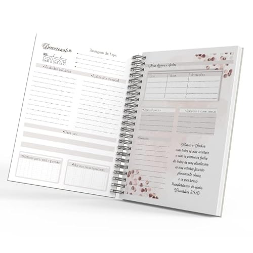 Planner Devocional - Planejamento de orações
