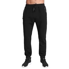 Tansozer Mens Lightweight Joggers Casual Slim Sweatpants Track Pants with Zipper Pockets