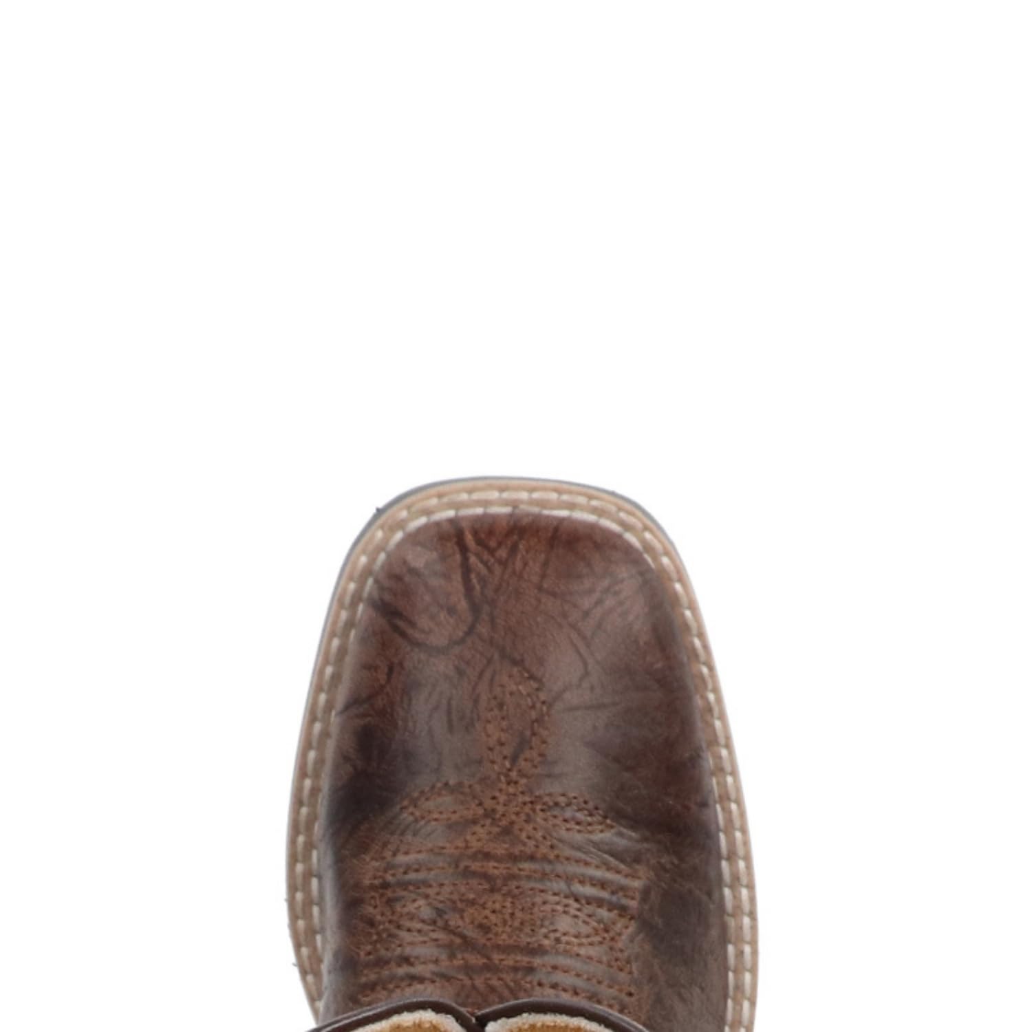 Kid's Presley Brown Leather Western Boot