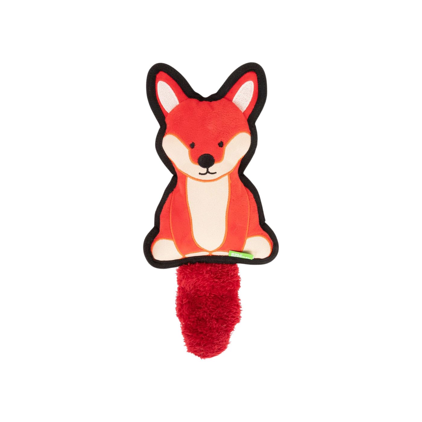 Only Natural Pet Mountain Friends Recycled Plush Dog Toys - Durable Double-Stitched Design with Internal Squeaker, Large Plush Ears & Soft Crinkle