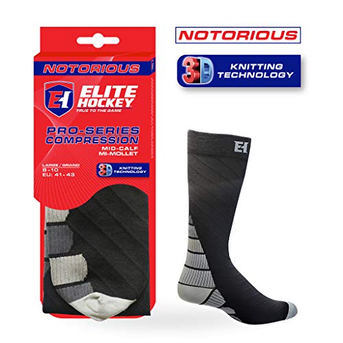 Elite Hockey, Notorious Pro-Series Compression Calf Sock (One Pair)2