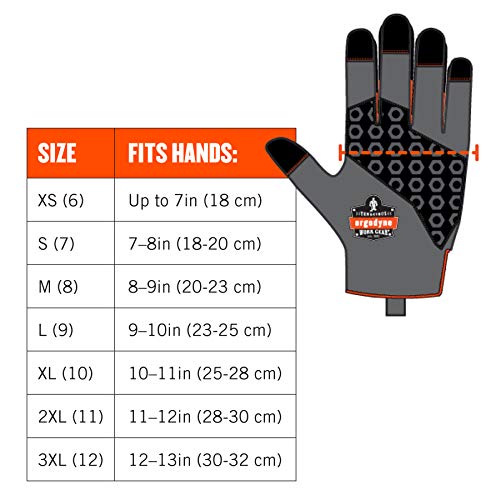 Fingerless Winter Work Glove With Flip Top Mitten, Thermal Fleece Lined, Ergodyne Proflex 816, Black #TOP6