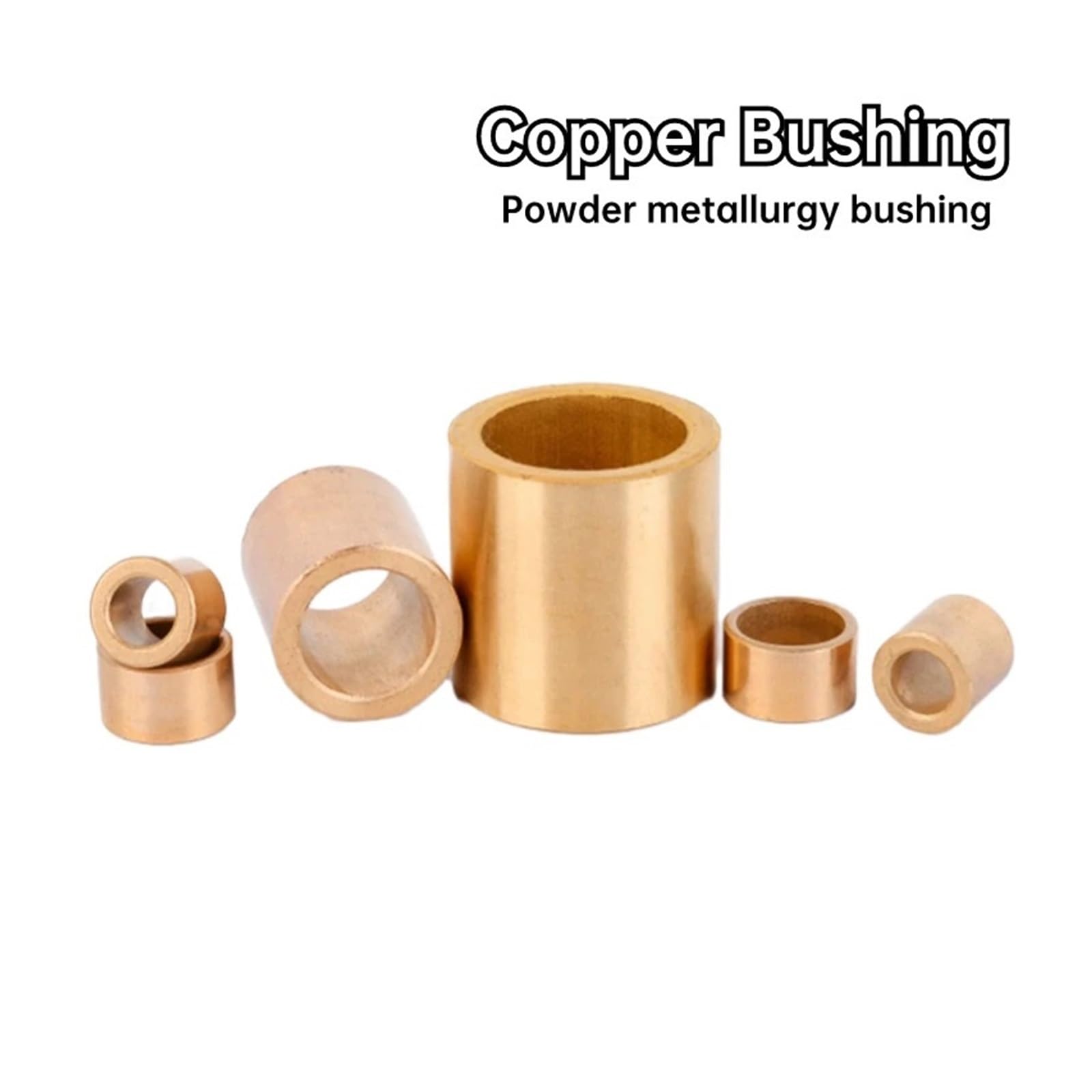 10 douilles en laiton de 10 mm de diamètre intérieur.