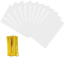 Cellofaanzakjes helder 100 stuks, 10x15cm snoepzakjes, doorzichtige zakjes, transparante cellofaanzakjes OPP...