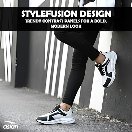 Image of ASIAN Misty-12 Women's & Girls' Casual Sneakers | Lightweight, Stylish & Comfortable Shoes with Soft Cushioning, Flexible Sole