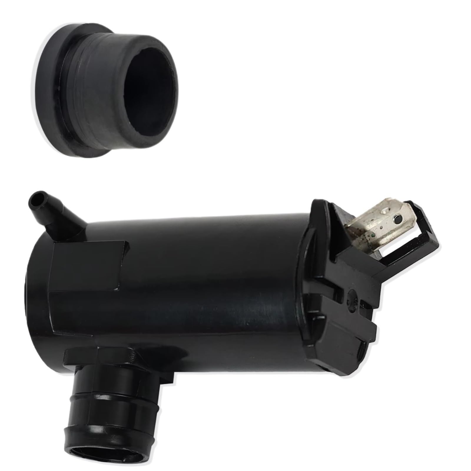 Car Washer Pump Compatible with for Insight 2000-2006 for Odyssey 1999-2005 Car Wiper Front Windshield Washer Pump Motor with Grommet 38512SDAA01