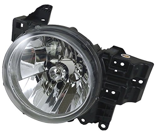 Image of TRQ Driver Side Headlight Assembly Compatible with 2007-2014 Toyota FJ Cruiser TO2502173