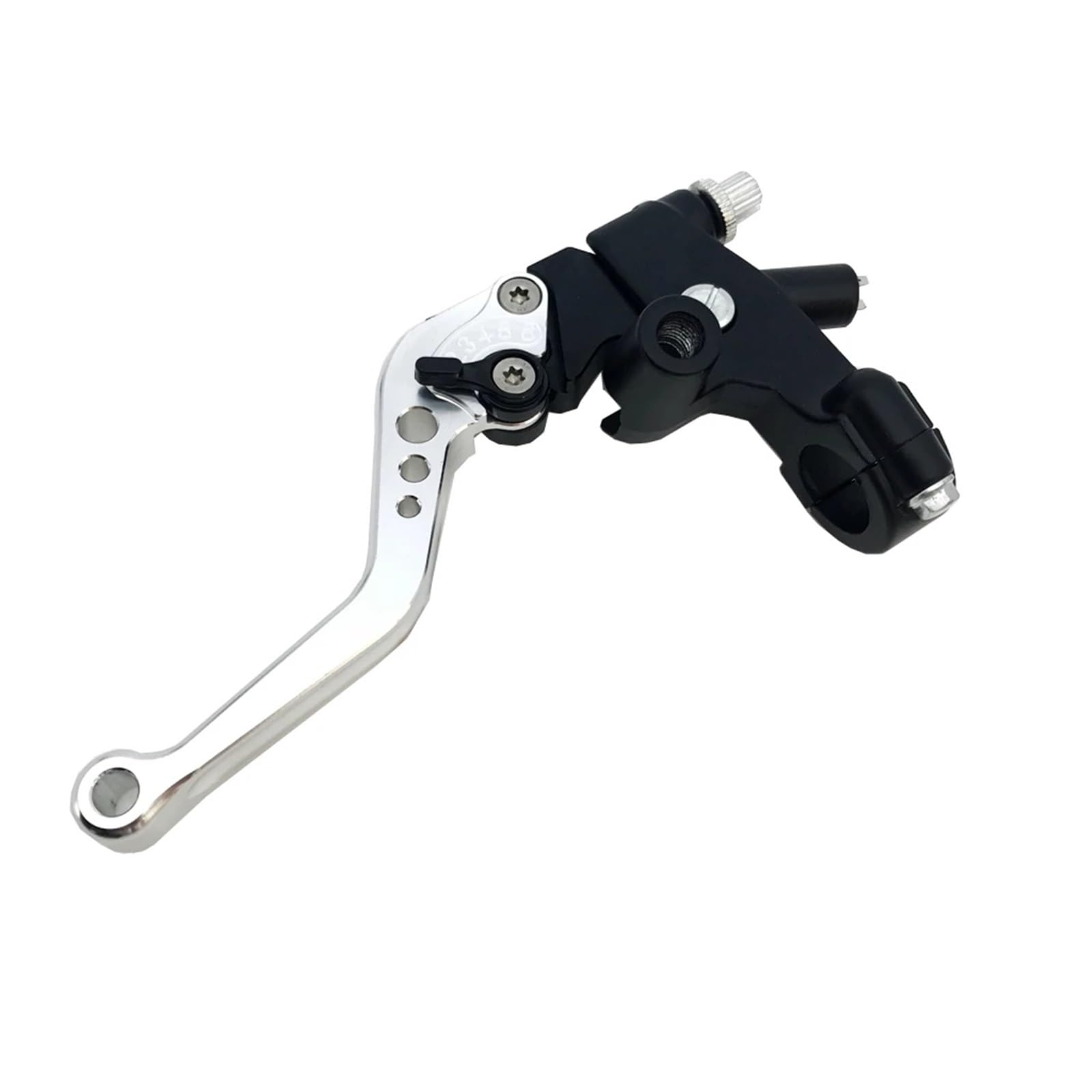 Twixral Motorbike Brake Levers Universal 8 Colors Motorcycle 22MM 7/8" Clutch Levers for Honda for Suzuki for Yamaha ATV(Sliver)