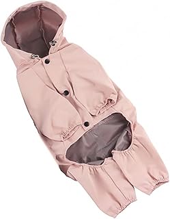 GALPADA Capa De Chuva Para Animais De Estimação Superdimensionada Casaco Capuz Casaco De Tamanho Grande Roupas Para Cachorros Jaqueta De Chuva Para Cachorros Grandes Capa De Chuva