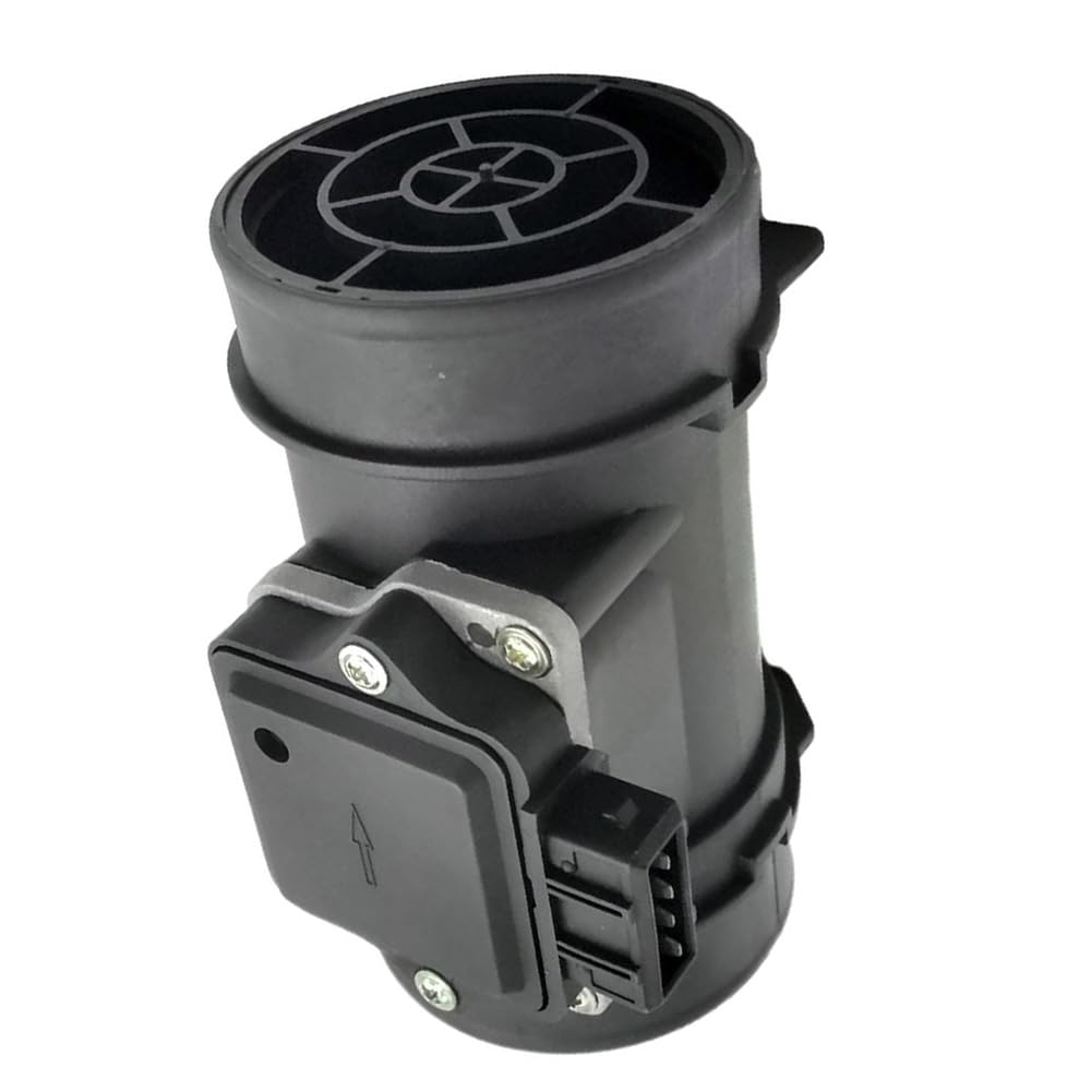 Mass Air Flow Meter Sensor Assembly, Compatible with Opel Astra F Hatchback 1.8 i 16V X 18 XE 1799 85KW 116HP Hatchback 1994-1998, Replaces 5WK9612, 96184230, 90411957, 4 Pins