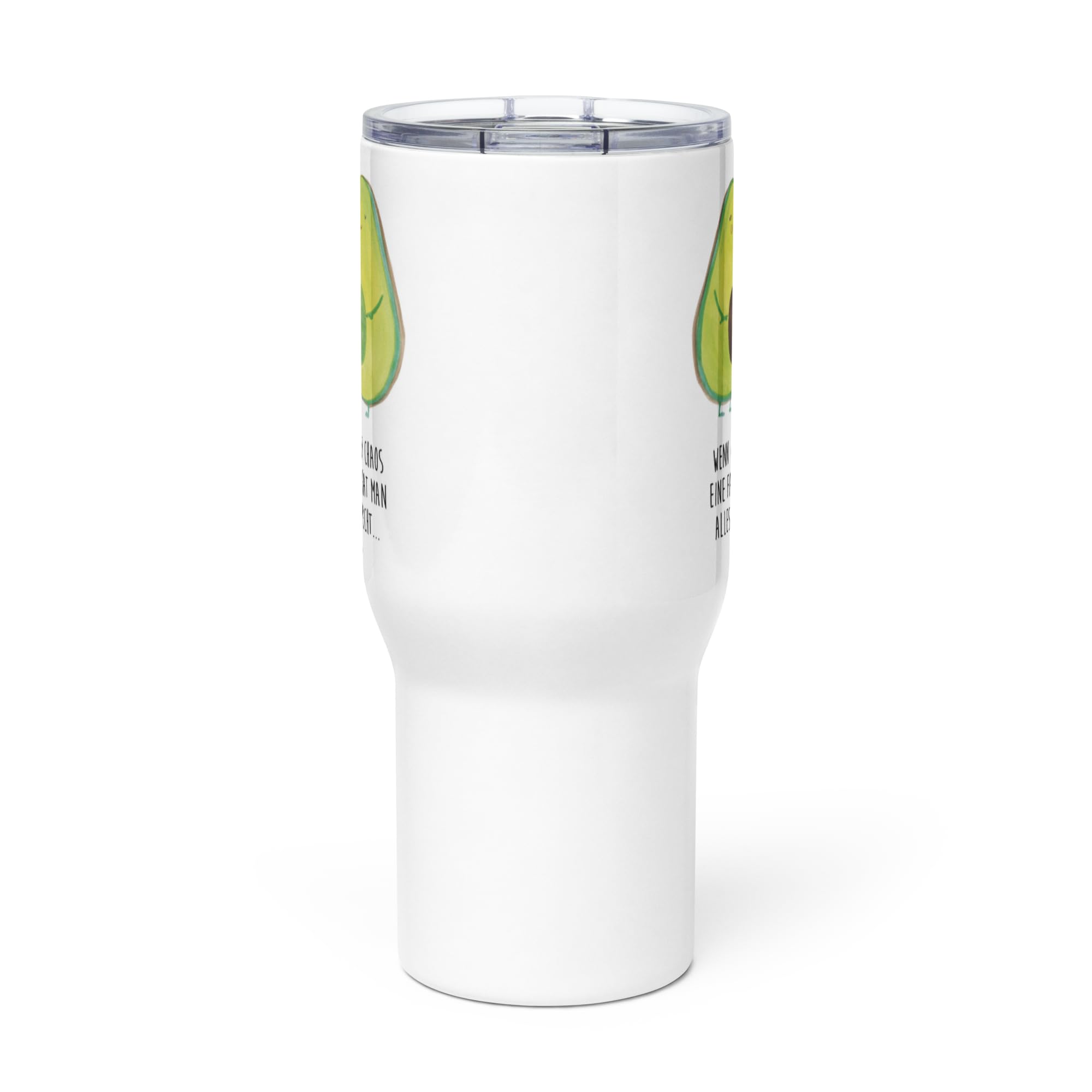 Mr. & Mrs. Panda Thermobecher Avocado Pärchen - Geschenk, Familie, thermosbecher, Avocados, Großer, Teetasse, Kinder, Liebe, Kaffee-Thermobecher, Kaffee-to-go-Becher