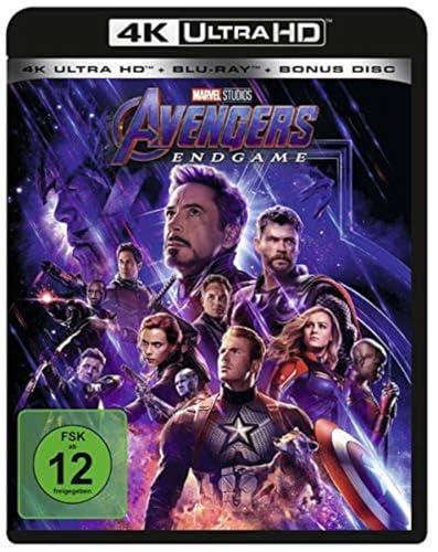 Avengers 4: Endgame – 4K Blu-ray (UHD + Blu-ray Disc)