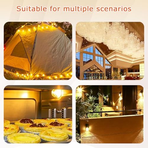 8 Pcs G9 Halogen LED Bulbs, 40W 220V Warm White 2700K, 360° Beam Angle Wax Burner Bulbs Capsule Bulb, Energy-efficient Replacement for Oven, Chandelier, Table Lamps, Cabinet Light, and Ceiling Lights - Image 6