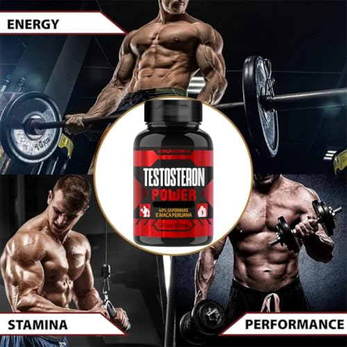 Maca - Suplemento Hardcore -TestoBooster- 1300mg- 120 Cápsulas