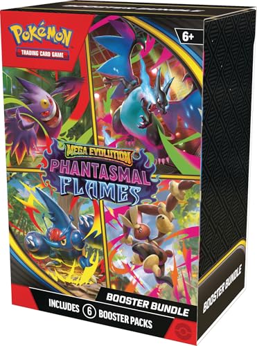 Pokémon TCG: Mega Evolution—Phantasmal Flames Booster Bundle