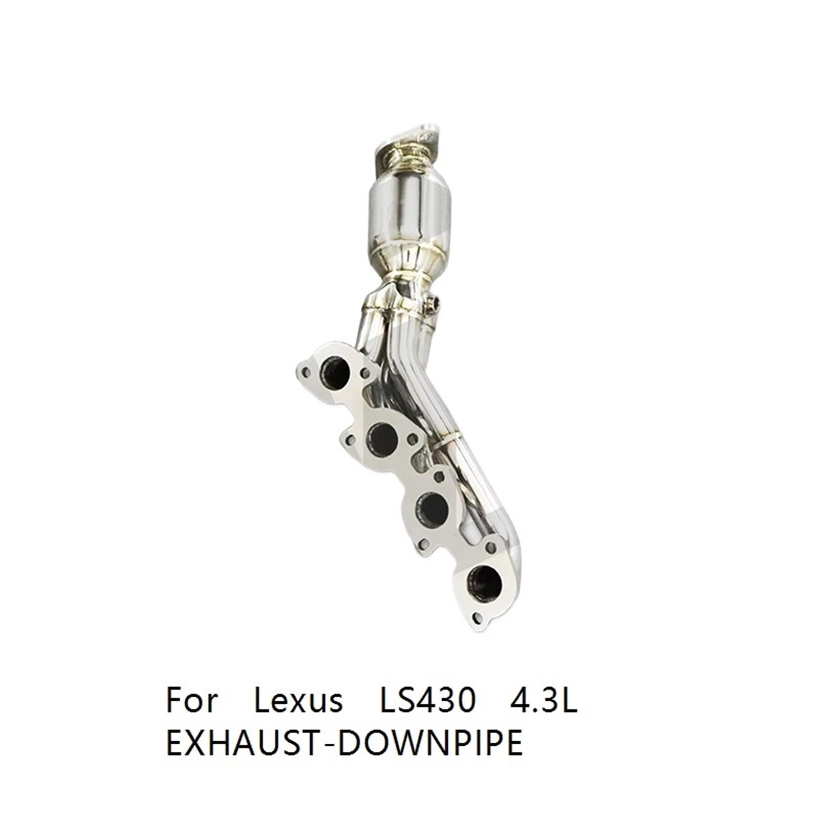 Kolektor wydechowy o wysokim przepływie, katalizator, pasujący do Lexusa LS430 4.3L 3UZ, pasujący do silnika Toyota Race Tube katalizator akcesoria katalizator samochodowy