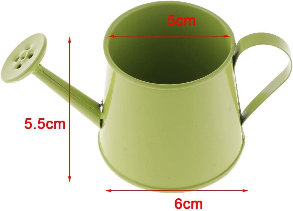 SUNCN 20x ガーデニングじょうろ、ブリキレトロじょうろ亜鉛メッキポット