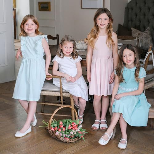 Image of Hope & Henry Girls' Milano Tipped Sweater Dress