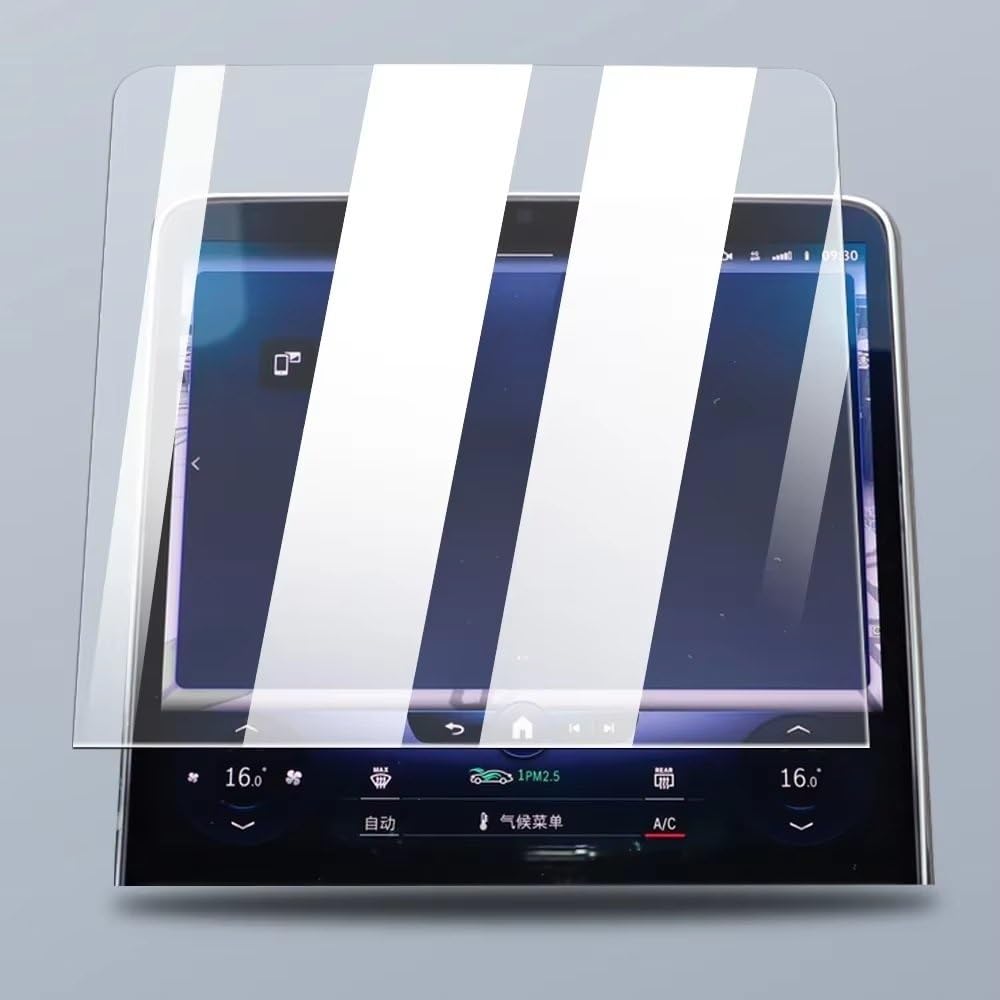 Compatibile con Mercedes-Benz EQE 2022 2023 Pellicola Protettiva in Vetro temperato per la Console Centrale dell'auto Anti LCD