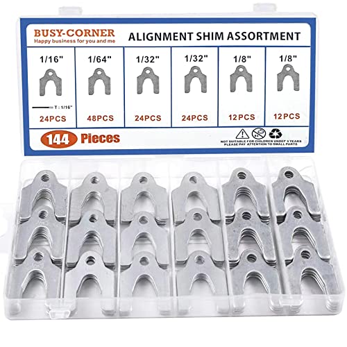 AWD - Hybrid - Driveline Vibration At 25-50 MPH (40-80 Km/h) - 2020-2023 Ford Explorer & Lincoln Aviator 5 Auto Alignment Body Shims Assortment Kit 1/16' 1/64' 1/32' 1/8' (144 Pieces) BUSY-CORNER