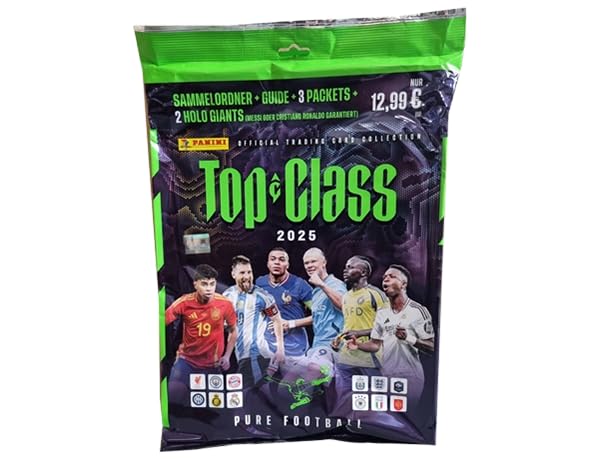 Panini Top Class Trading Cards 2025 / 1x Starterpack (Starter Deutsche Version)