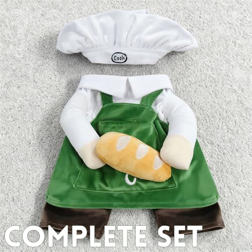 Disfraz de Chef para Perro y Gato Talla Mediana miniatura 3