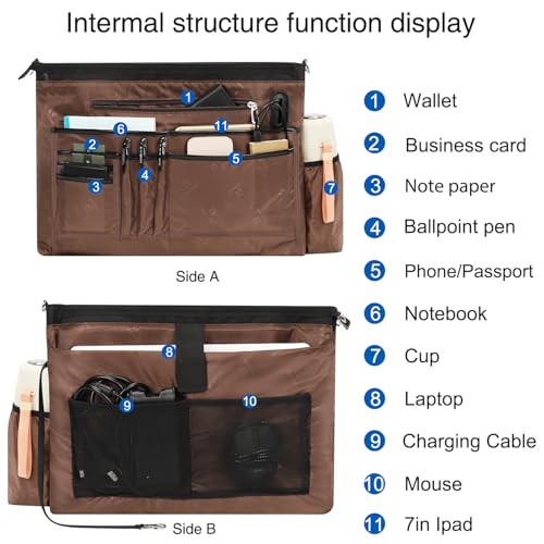 Tote Bag with USB Charging Port