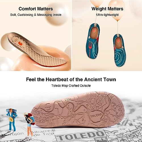 Image of UIN Women's Art Travel Shoes Slip On Casual Cozy Loafers Lightweight Comfort Fashion Sneaker Toledo Ⅰ