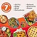 Instant Pot 10QT Air Fryer, 7-in-1 Functions with EvenCrisp Technology that Crisps, Broils, Bakes, Roasts, Dehydrates, Reheats & Rotisseries, Includes over 100 In-App Recipes, Stainless Steel