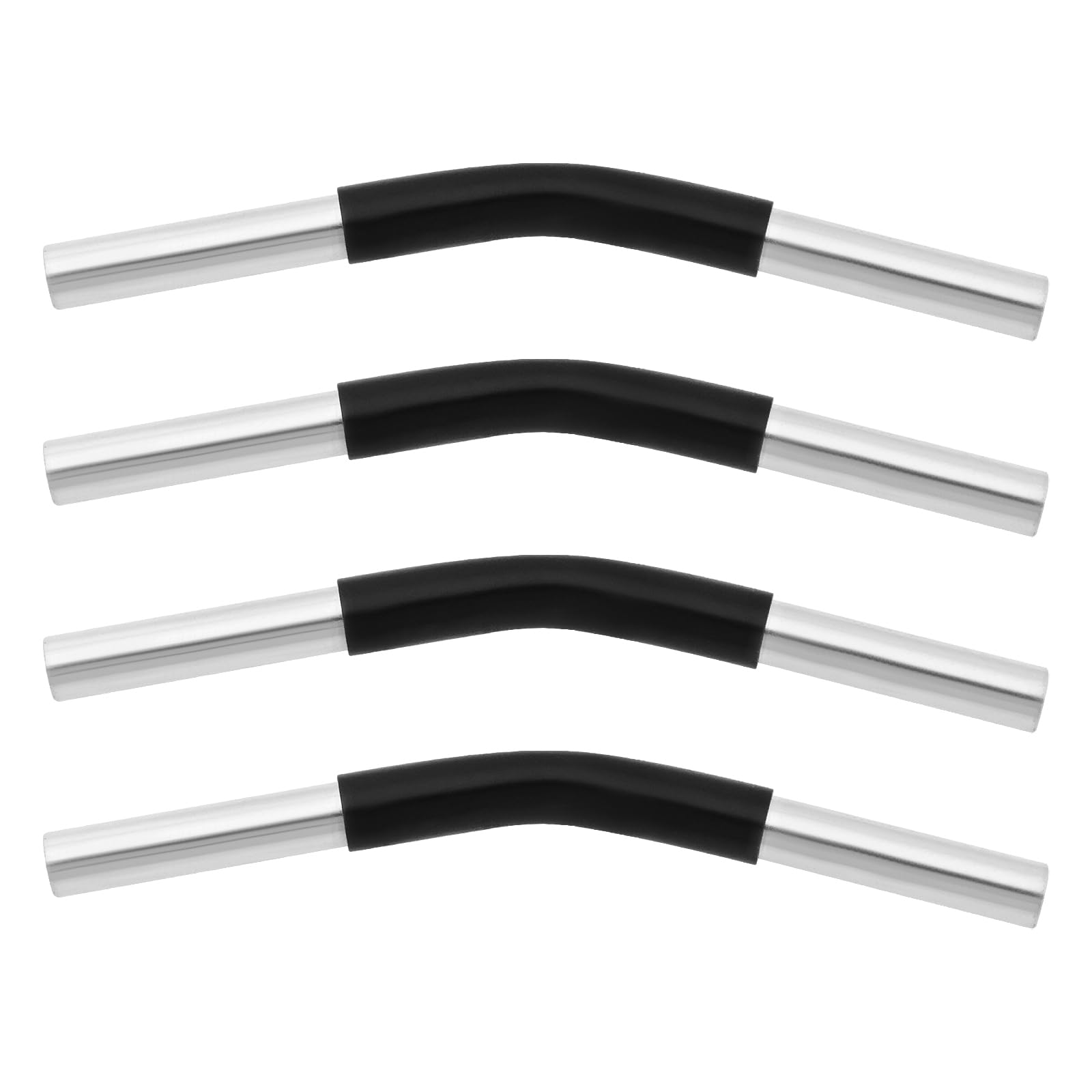 4 x 150-Grad-Winkel-Aluminium-Zeltstangenverbinder für 8,5 mm oder 9,5 mm Stangen (Aluminium 7071)