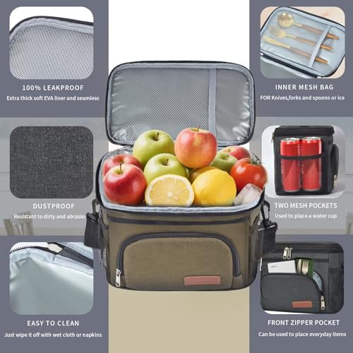 Image of ExtraCharm Insulated Lunch Bag for Women /Men