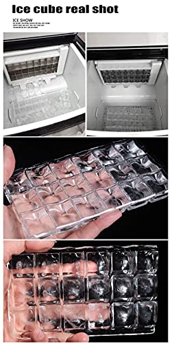 Fabricadora portátil de cubitos de hielo para mesada miniatura 6