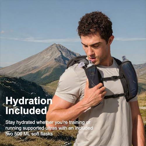 N NEVO RHINO Running Vest with Soft Flasks