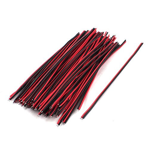 Uxcell 80 pares cables jumper flexibles 15 cm miniatura 1