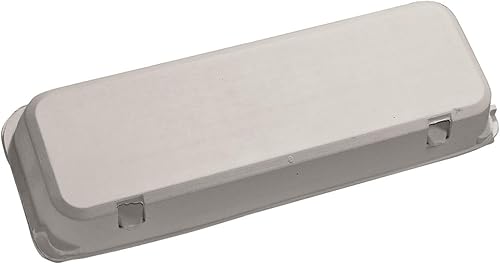 Cartón de pulpa de papel plano en blanco de 12 huevos - Cartones de huevos a granel (25)