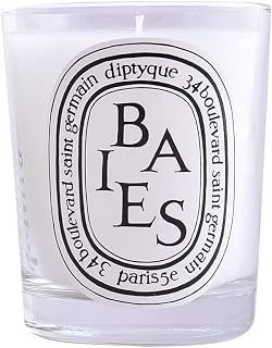 Diptyque Baies Scented Candle 6.5 oz - Black Currant Leaves & Bulgarian Roses Luxury Fragrance