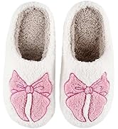 HIPINISS Womens Mens Slippers Retro Memory Foam Cute Cartoon Plush Fluffy Warm Fur Lined slippers...