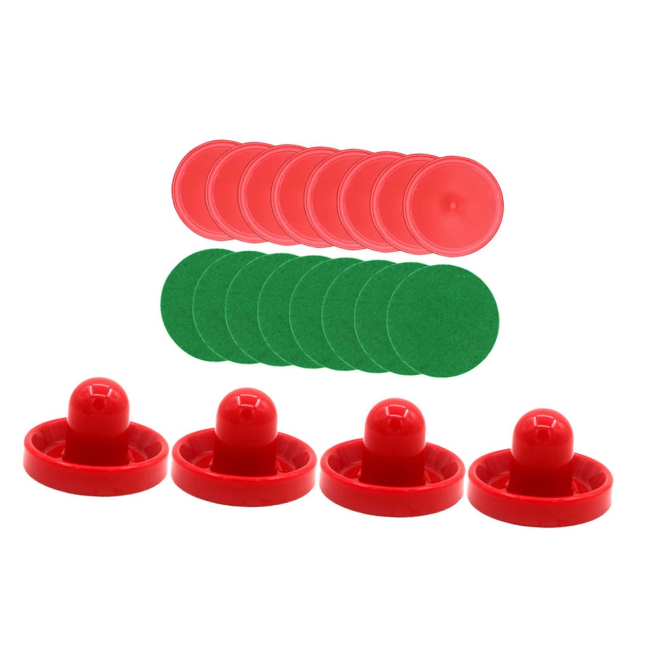 VANZACK 2ensembles Set De Palets Et Poussoirs De Hockey Aérien Accessoires De Table De Poussoirs Palets