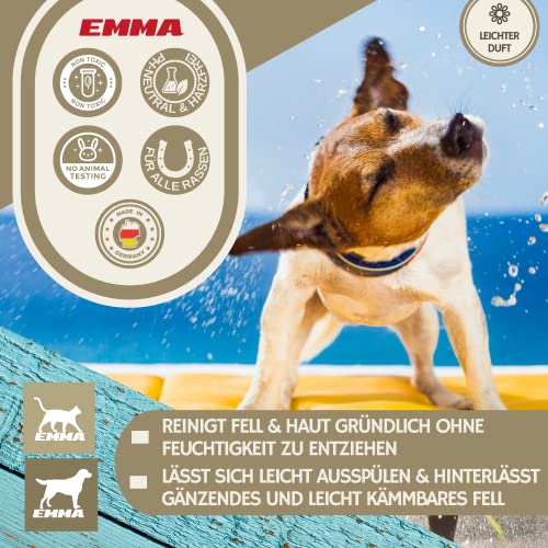 Tea Tree Shampoo Hund Katzen 250ml – mildes Hundeshampoo mit Teebaumöl pH-neutral I Glanzshampoo für Fell & Langhaar I Katzenshampoo für empfindliche Haut & Juckreiz I Fellpflege für Hund & Katze