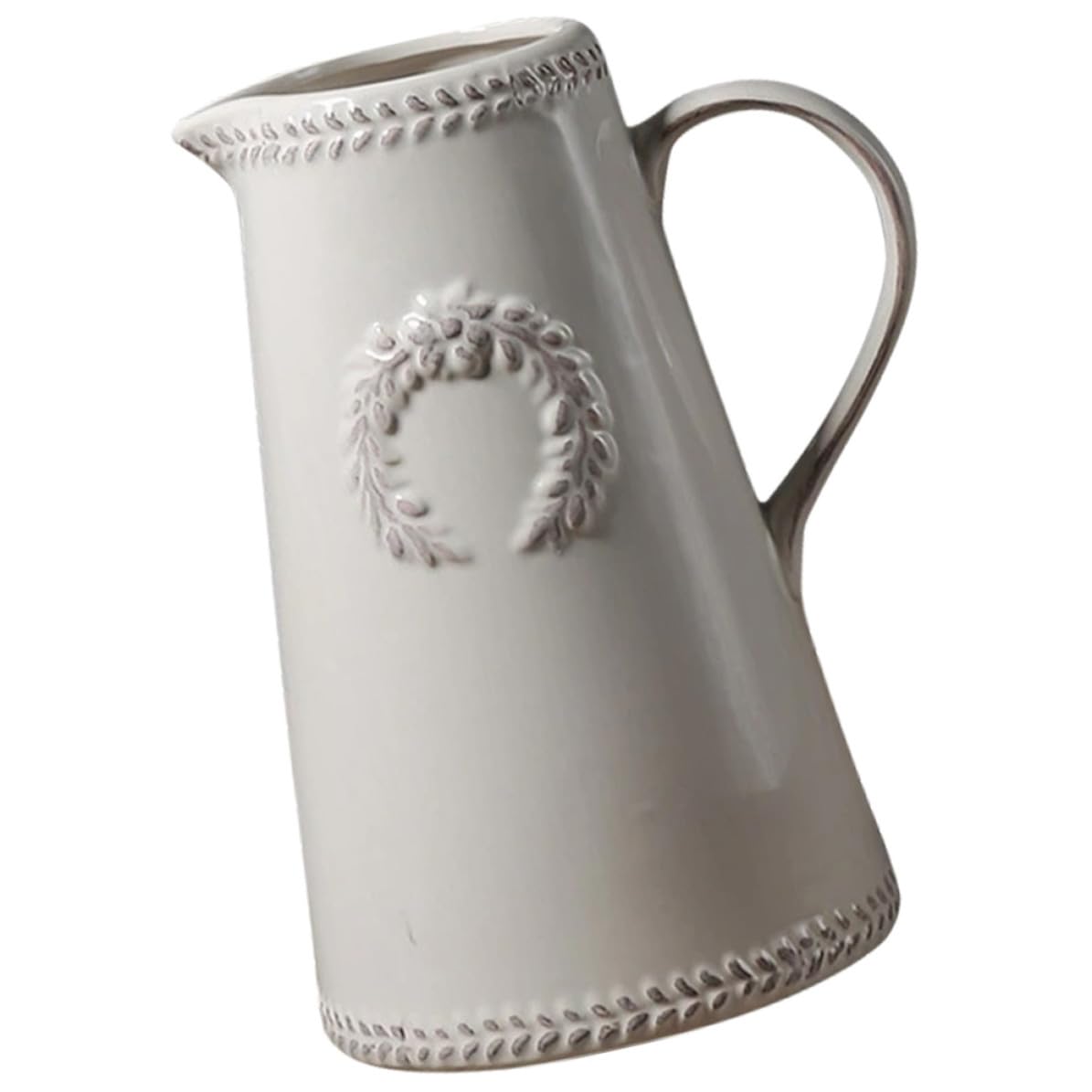 Décoration intérieure élégante avec vase moderne blanc