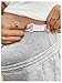 MakeMeChic Women's Maternity Pants Over Belly Wide Leg Casual Comfy Pregnancy Pants Wtih Drawstring Pocket Grey Small