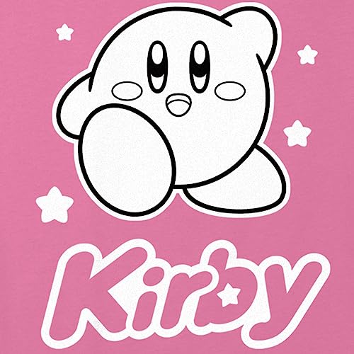 Fifth Sun Nintendo Girls' Kirby Monochrome Boxy Crop Tee2