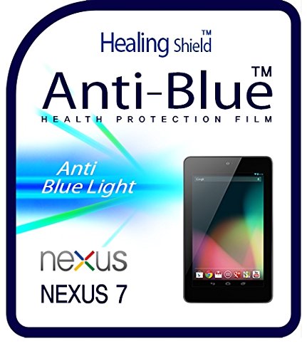 Healingshield �X�L���V�[���t���ی�t�B���� Eye Protection Anti UV Blue Ray Film for Google Tablet Nexus 7 [Front 1pc]