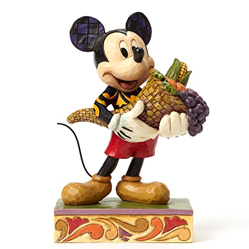 Enesco Disney Tradition Autumn Mickey Mouse Figurine